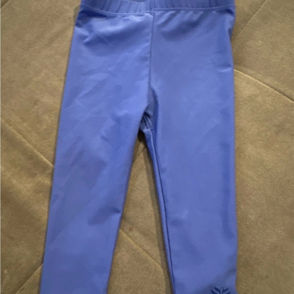 Coolibar Blue Sailor Baby Wave Swim Tights Stretch 50 SPF 6-12 months